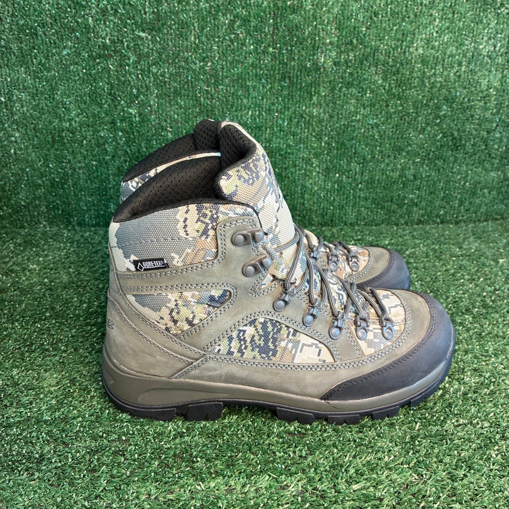 NEW Danner Gila 6" Optifade Gore-Tex Hunting Hiking Boots Green Mens 8.5 EE Wide